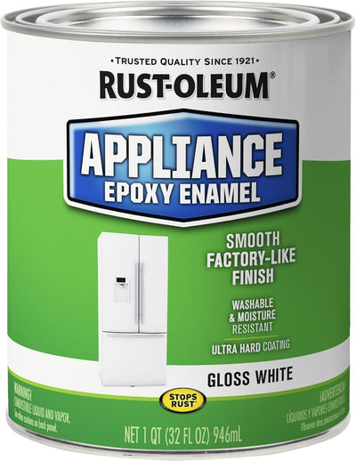 Pintura epóxica electrodomésticos blanco brillante 1qt