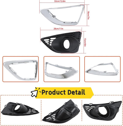 4 Repuestos Faros Antiniebla Fusion 10-12 AE5Z17E810CA