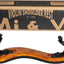 Soporte violín madera arce plegable 4/4-3/4 y 14-13