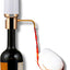 Aireador de vino eléctrico dorado recargable