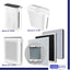 2 Filtro repuesto H13 HEPA InvisiClean Aura IC-5018 Sensa