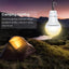 2 Linternas LED USB para Acampada con Cable Y 8.2"