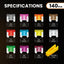 140 Pzas Fusibles Mini Automotrices Surtido 2-40A