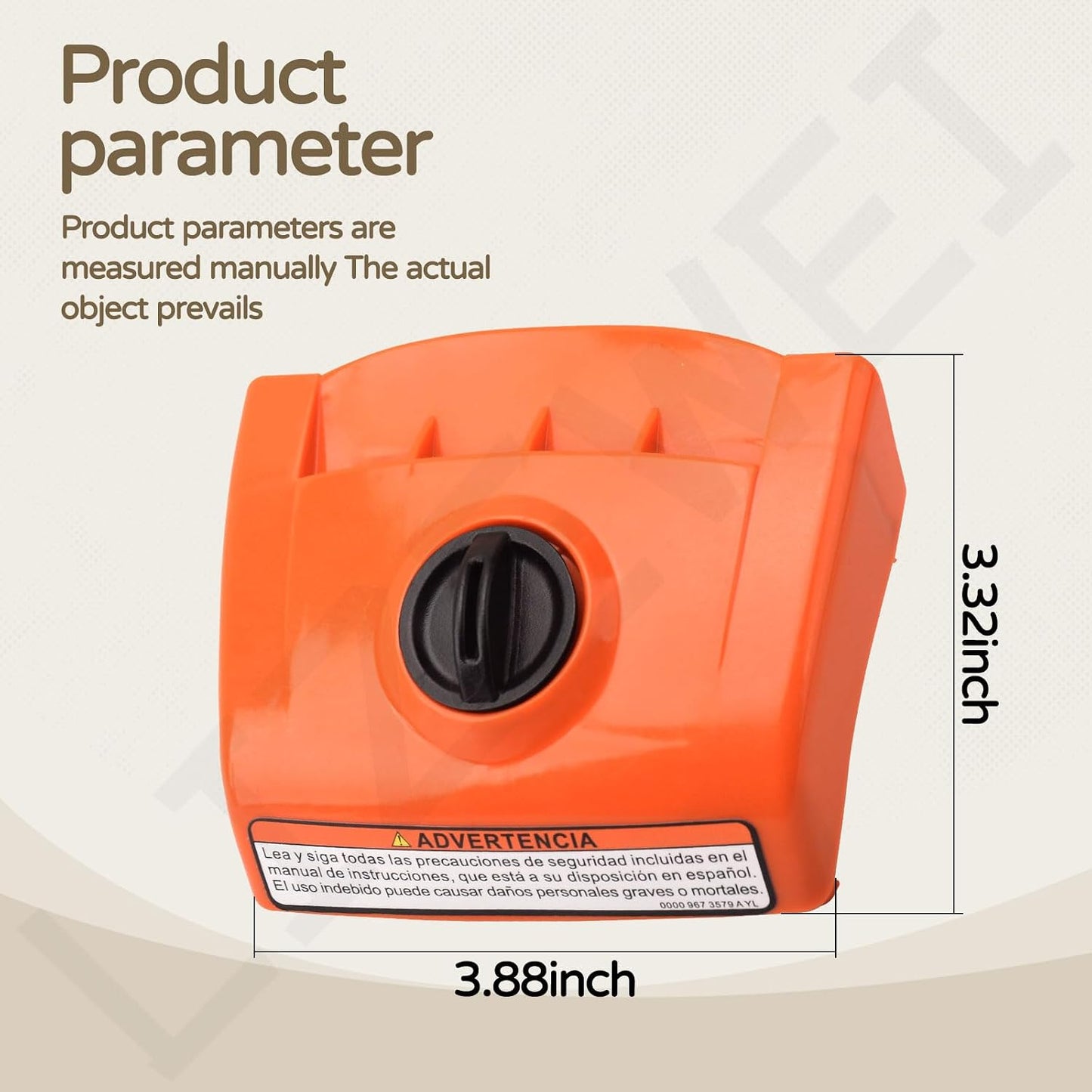 Cubierta filtro aire comp motosierra Stihl MS194T