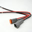 Kit coleta 2 pines cable GPT cobre puro 14 AWG