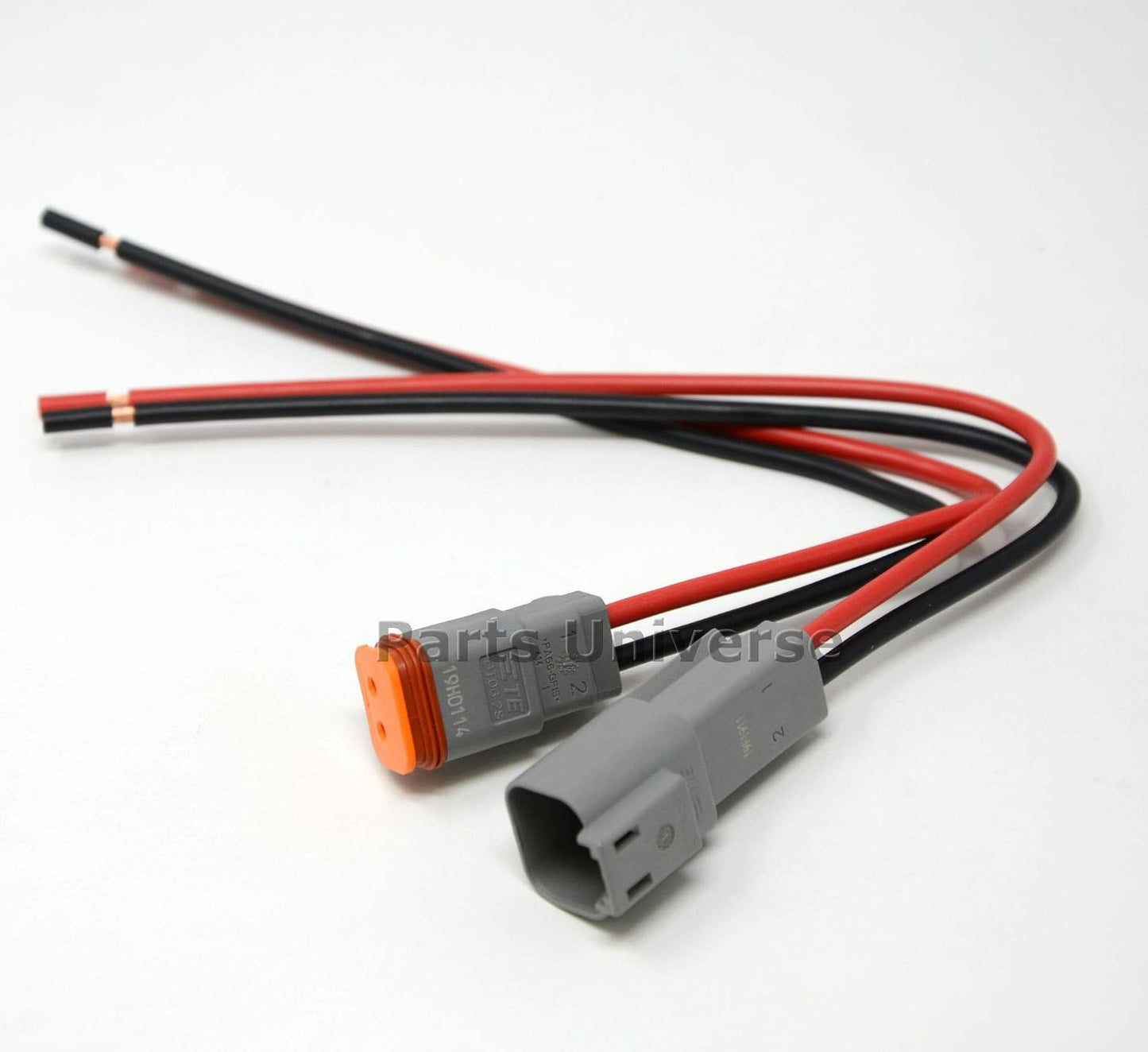 Kit coleta 2 pines cable GPT cobre puro 14 AWG