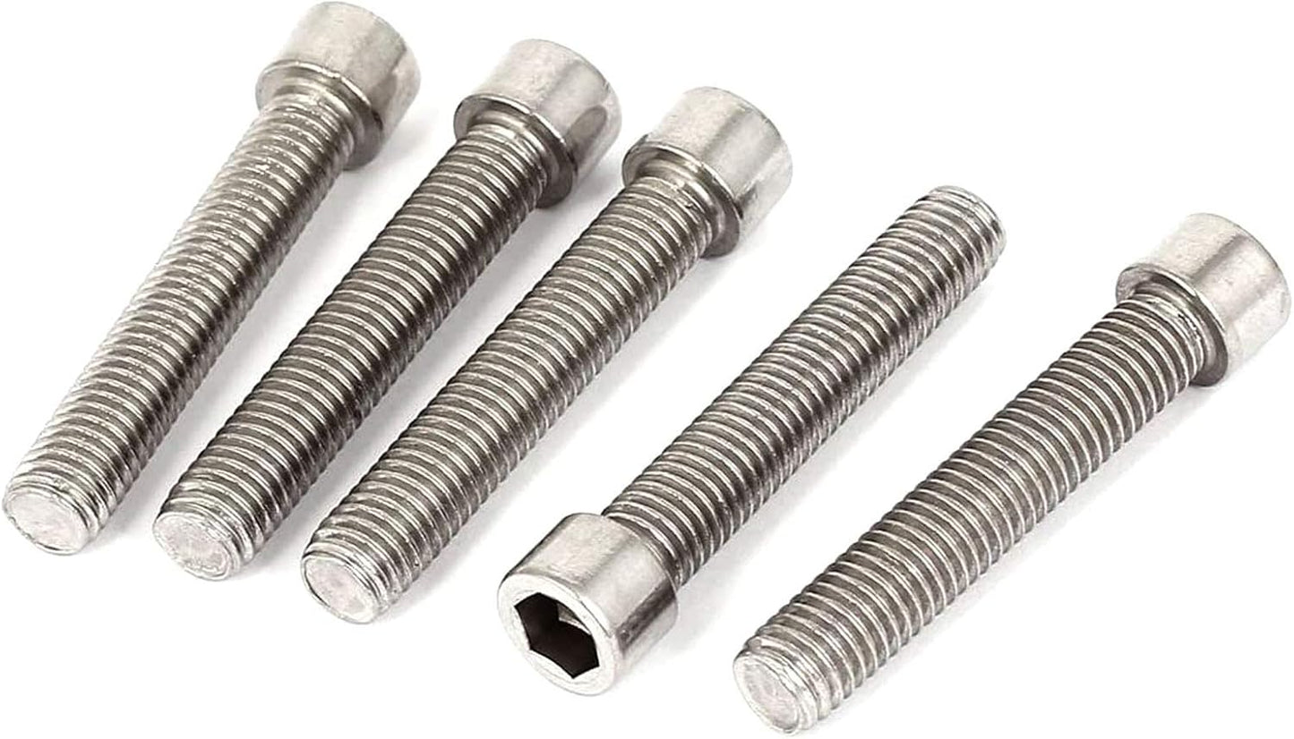Tornillos acero inox M10 2.165pulg 10uds DIN 912