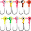 Set 30 Pzas Cabezas Plantilla Pesca 1/32-3/8 oz