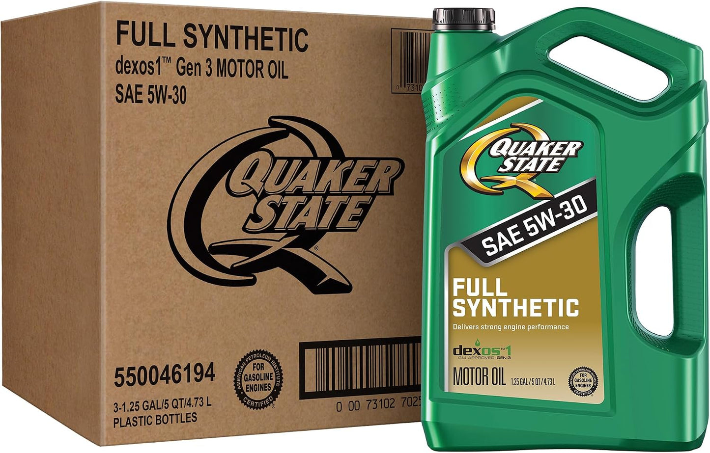 Aceite motor sintético 5W-30 5qt pack 3