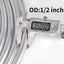 Tubo combustible aluminio 25ft grosor 0.039