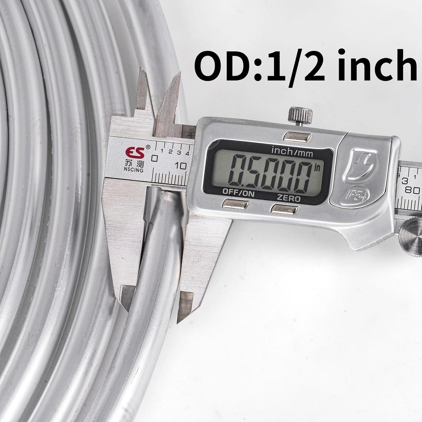 Tubo combustible aluminio 25ft grosor 0.039