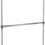 Colgador armario ajustable 2 niveles cromado