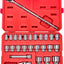 Set llaves vaso trinquete 3/4pulg 26pzas estuche