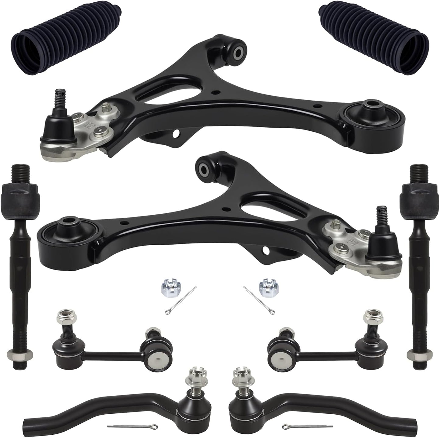 Kit suspensión 10 pzas comp Honda Civic 06-11 2 brazos
