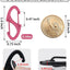 20 Pzas Mosquetones Mini S Doble Cara para Llavero Broche