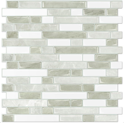 Protector salpicaduras 10 hojas 12x12pulg azulejos 3D cocina