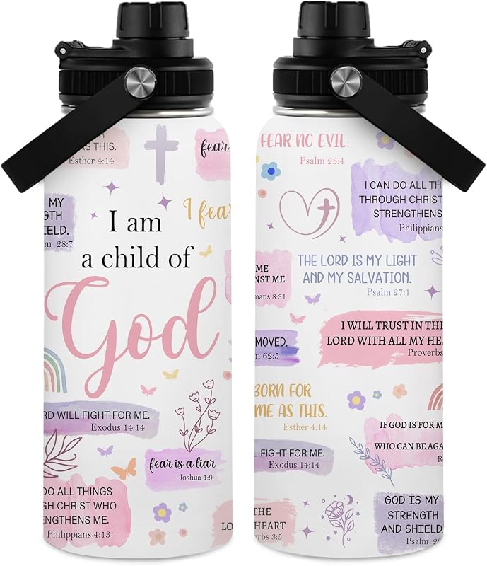 Vaso Bautismo Soy Hija de Dios Regalo Religioso Mujer