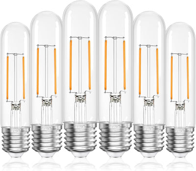 Bombilla LED Edison T10 E26 2700K blanco cálido 4W 400lm