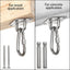 Ganchos hamaca 1100lb 2 Pzas kit colgar columpio pared