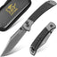 Cuchillo plegable Falcon EDC hoja 14C28N mango G10 camping