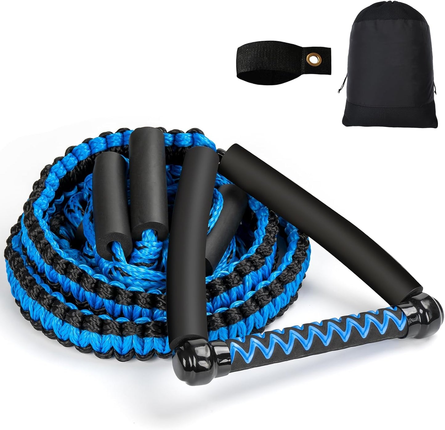 Cuerda wakesurf 25ft 6 secciones ajustables flotantes