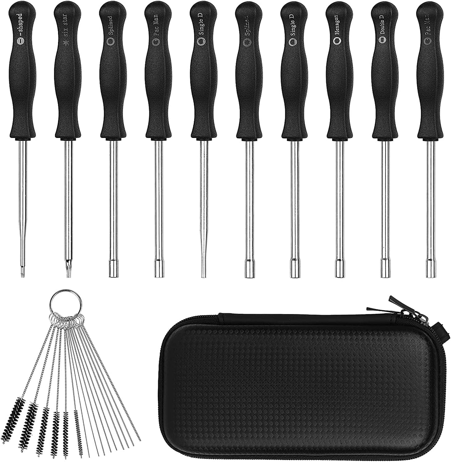 Kit destornilladores ajuste carburador 2 ciclos motor pequeño