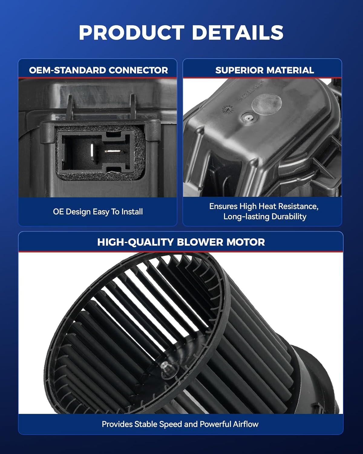 Motor ventilador HVAC comp Nissan Sentra