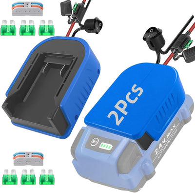 Adaptador batería Kobalt 24V para ruedas eléctricas y taladro
