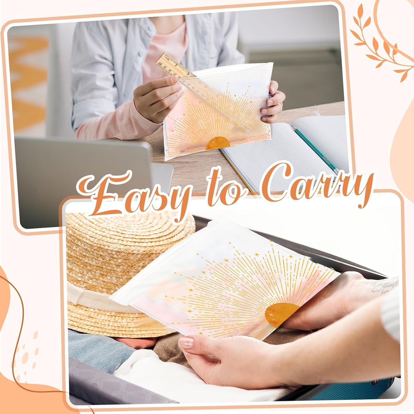 50 Pzas Regalos Inspiradores para Mujeres Bolsa EVA con Cremallera