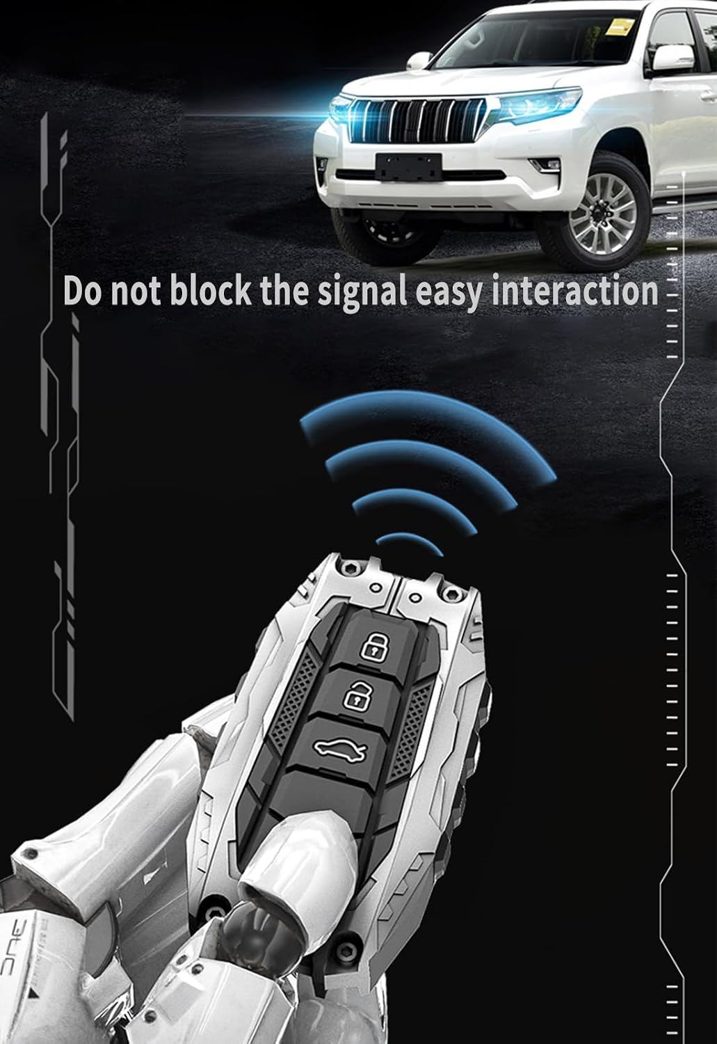 Funda llavero Toyota 2018-24 Venza RAV4 Prime
