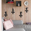 Set 4 ganchos Bigfoot para decorar pared sala patio