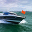 Bandera naranja 9x12" set 2 seguridad UTV