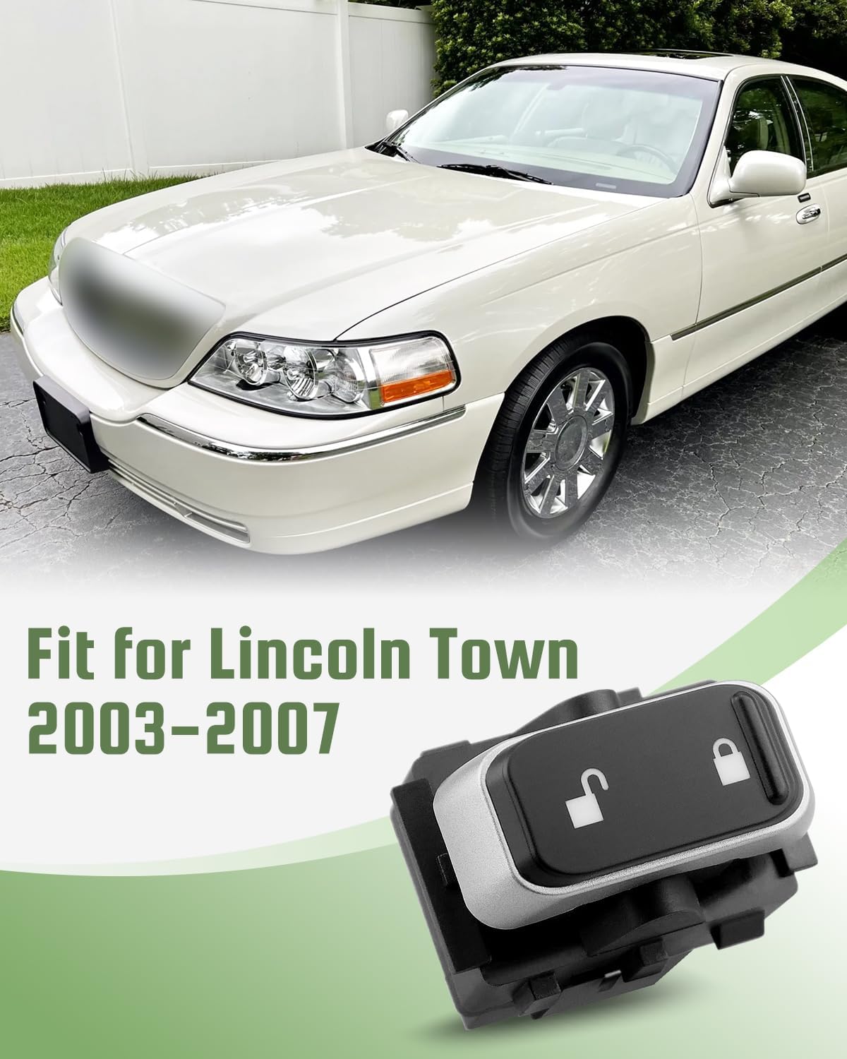 Interruptor bloqueo puerta Lincoln Town Car repuesto 1S9023