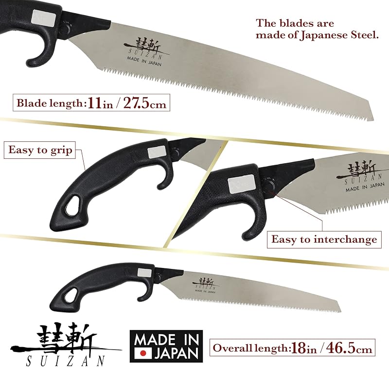 Sierra madera 11" japonesa para carpintería