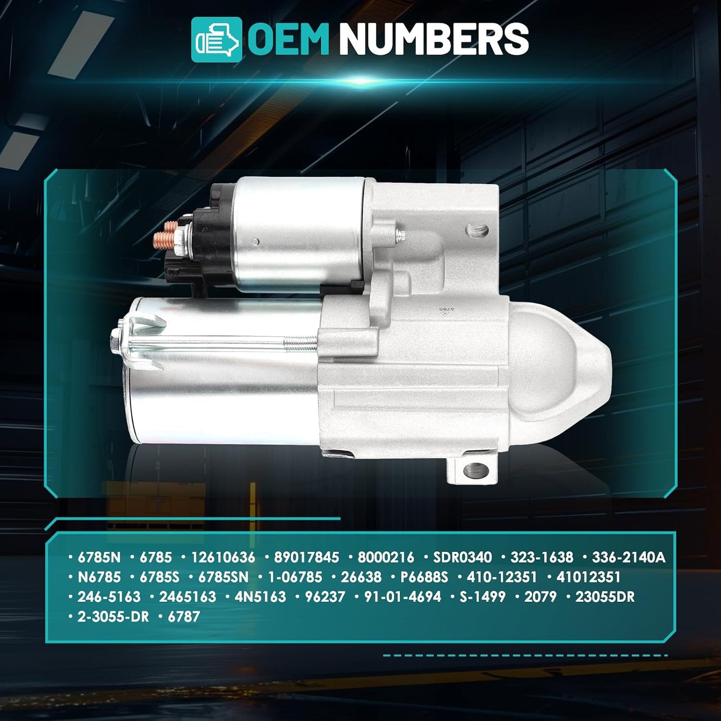 Motor arranque comp Chevrolet Impala 06-11 Equinox 06