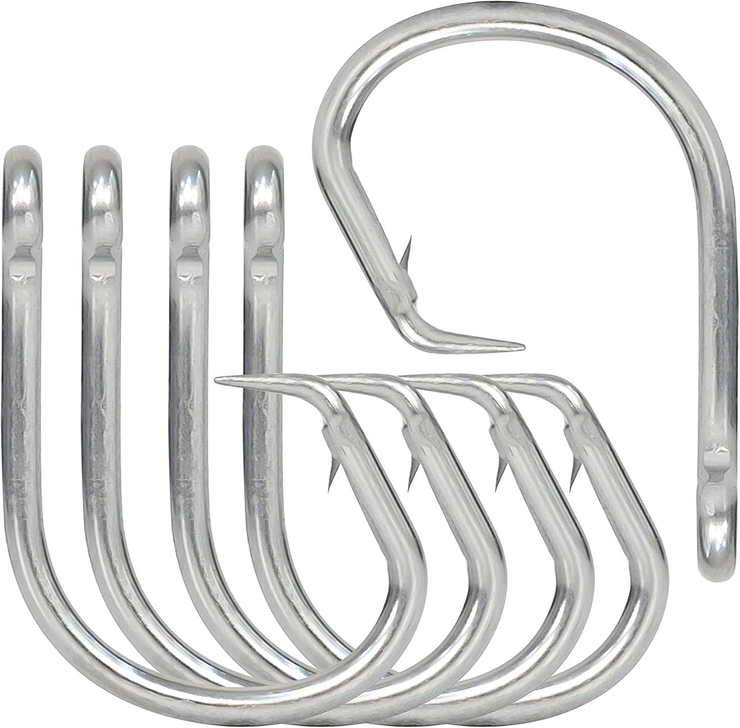 Ganchos circulares acero inox para pesca salada y dulce