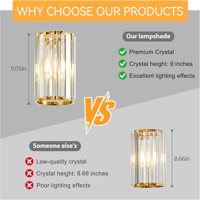 Lámpara colgante dorada moderna mini candelabro 1 luz