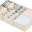 Set 4 Organiz. Cajones Tela para Ropa