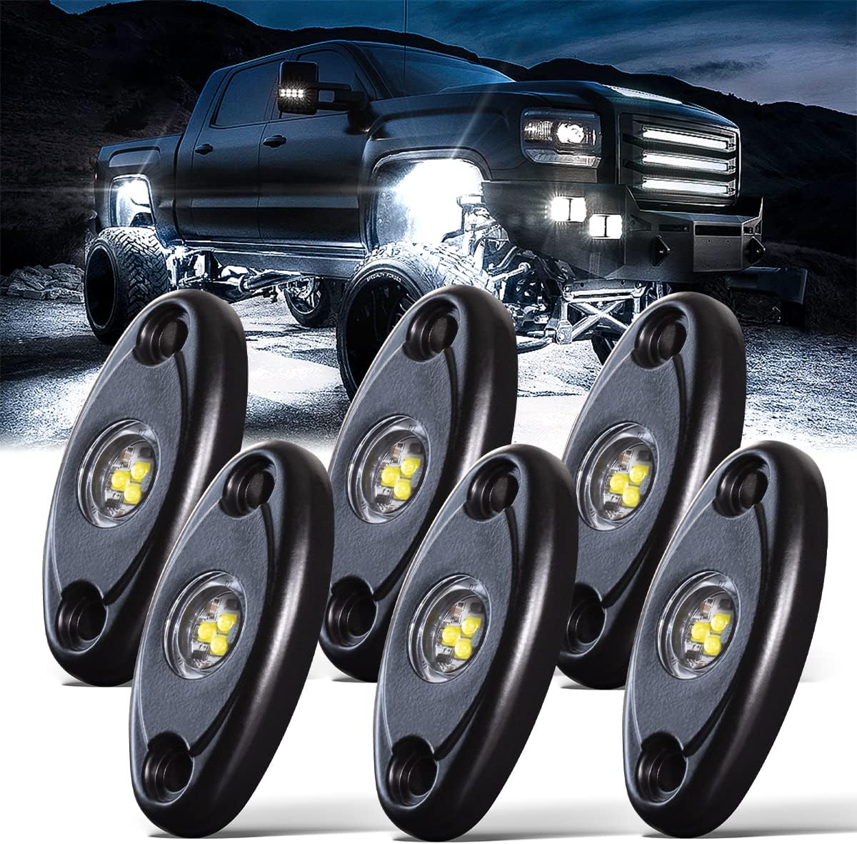 Luces R1 LED blancas superbrillantes para todoterreno