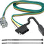 Paquete cableado arnés remolque 4 planos color plata
