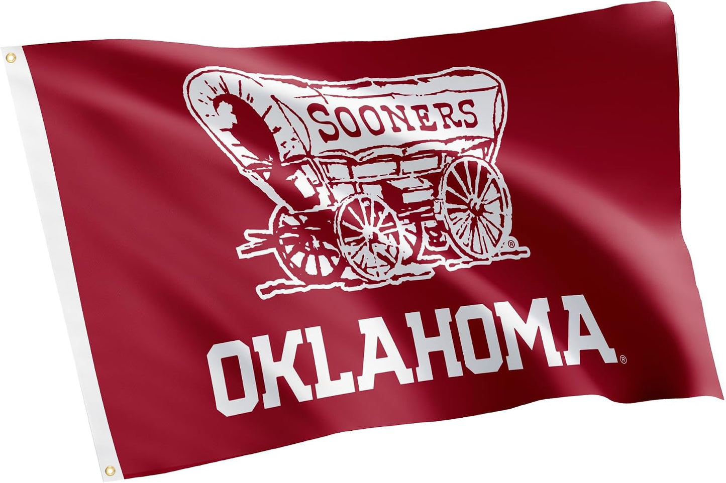Bandera Sooners UO 3x5ft tela poliéster duradera