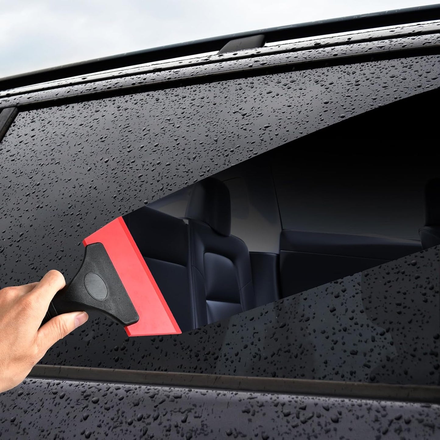 Set 3 limpiacristales antiderrap para auto vidrio espejo