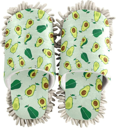 Pantuflas microfibra suave lavable para hogar y limpieza