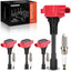 Set 8 Bobinas Encendido Bujías Iridio Nissan Versa 12-19