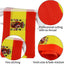 Bandera España mini de cuerda para eventos deportivos