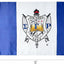 Bandera hermandad Sigma Gamma Rho 3x5ft poliéster