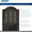 Set manijas Schlage FE285 bronce envejecido