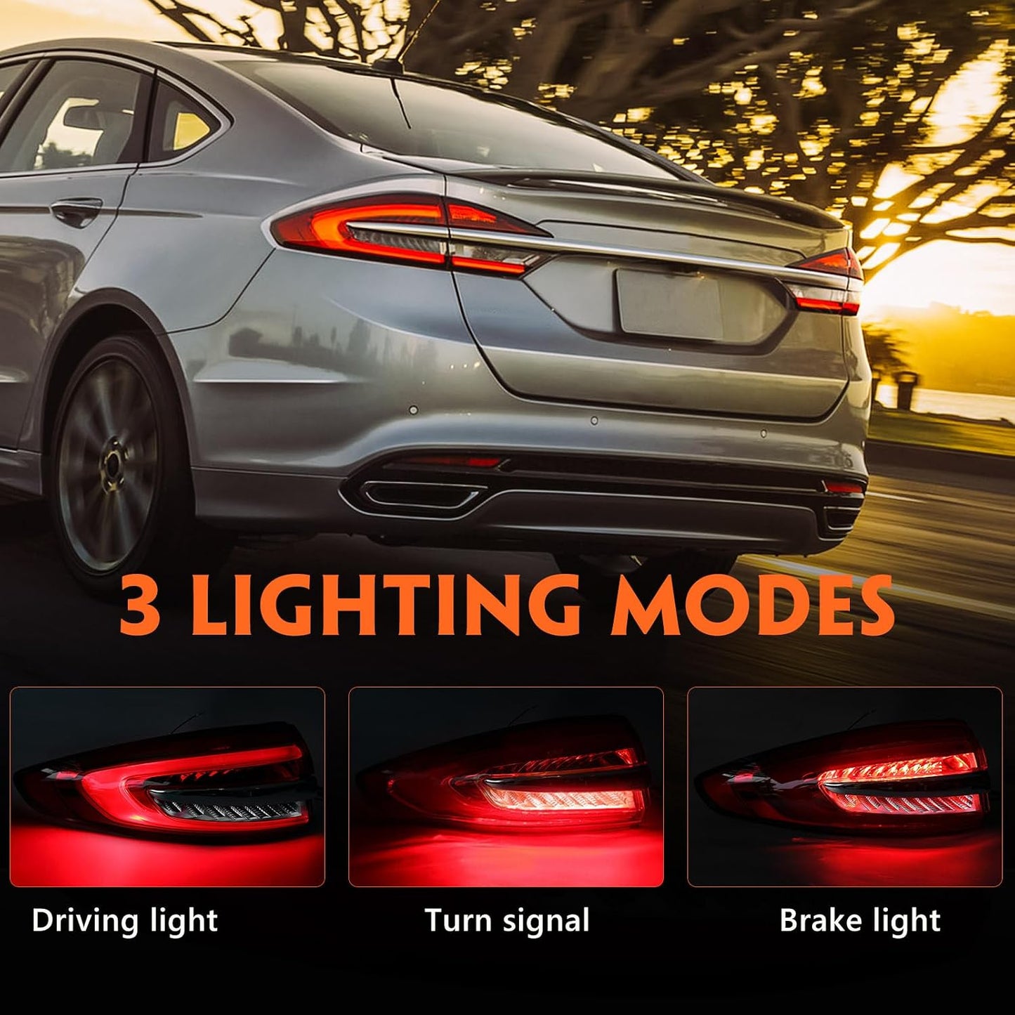 Conjunto luz trasera Ford Fusion