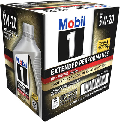 Aceite motor sintético 5W-20 1qt pack 6