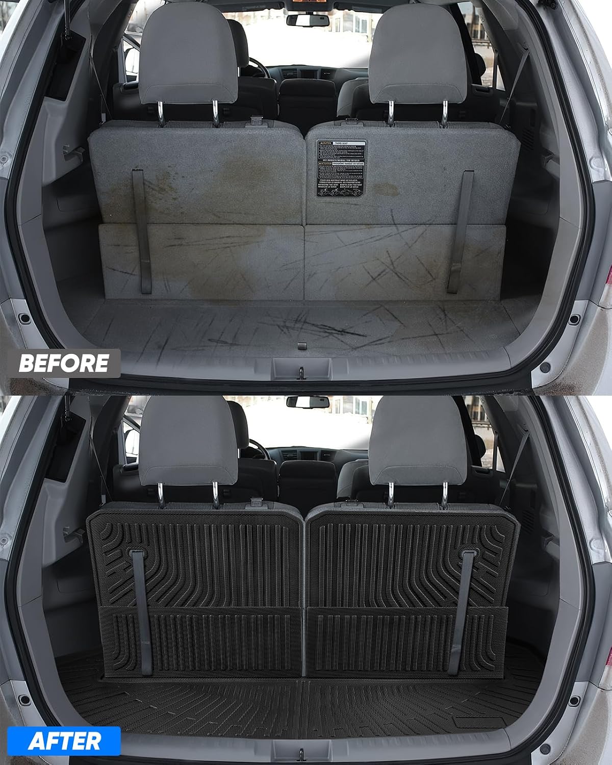 Revestimiento carga Toyota Highlander 08-13 negro
